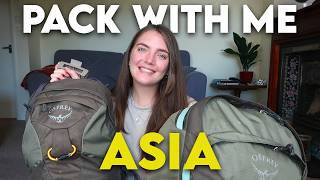 Ultimate Packing Guide Backpacking South East Asia  Packing Hacks amp Travel Essentials [upl. by Haymes]