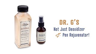 How to Use Dr Gs Not Just Deoxidizer and Pen Rejuvenator [upl. by Noyrb]