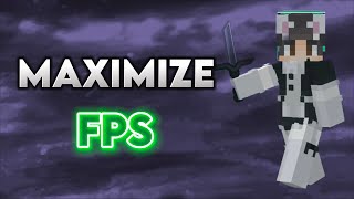 How to maximize FPS on mcpe… [upl. by Lada44]