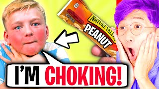 Kid FAKES ALLERGIC REACTION He Instantly Regrets It LANKYBOX REACTS TO DHAR MANN [upl. by Meenen]