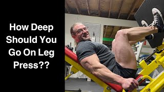 How Deep Should You Go On Leg Press [upl. by Eerac643]