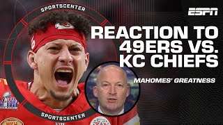 INCREDIBLE Tim Hasselbeck full of praise after Chiefs 3rd Super Bowl win  SportsCenter [upl. by Dammahom312]