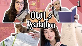 I Destroyed My Book  OWLs Readathon Week 1 [upl. by Lleoj]