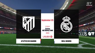 EA SPORTS FC 25 Gameplay  Atletico Madrid vs Real Madrid [upl. by Arik]