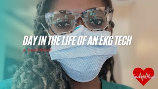 Day In The Life Of An EKG Tech  BEHIND THE SCENES  A Snapshot ekg [upl. by Erminie]