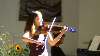 Julie Bertollet  Wieniawski Violin Concerto n°2 [upl. by Hooge]