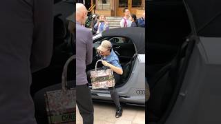 Billionaire lady boss getting out her Audi at Casino billionaire monaco luxury lifestyle fyp [upl. by Eindys]