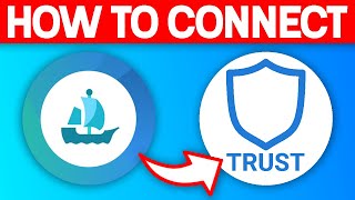 How to Connect Trust Wallet to OpenSea 2022 [upl. by Nylemaj]