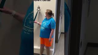 Ringing the bell for 1 year anniversary of my transplant [upl. by Venice]