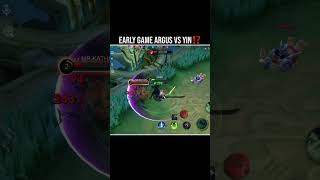 Argus vs yin shorts mobilelegends argus yin mlbb [upl. by Ejrog509]