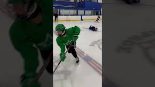 Inside edge 🏒 Smooth is better 💯 hockeytraining hockey hockeyskillstraining hockeycompetition [upl. by Reifel786]