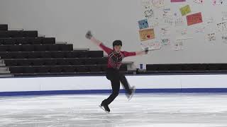 Aaron Kulvatunyou  Novice Men Short Program  2025 Eastern Sectional Singles Final [upl. by Oakman462]