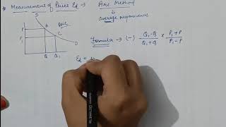 Arc Method of Measuring Price Elasticity of Demand Part8 nvcommerceacademy [upl. by Nahtnoj471]