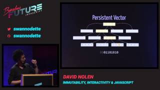 David Nolen  Immutability interactivity amp JavaScript FutureJS 2014 [upl. by Peggi]