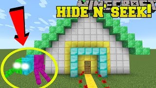 Minecraft COLORFUL SPIDERS HIDE AND SEEK  Morph Hide And Seek  Modded MiniGame [upl. by Aramas625]