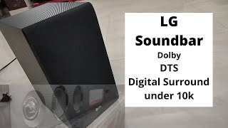 LG SJ3 Soundbar Long Term Review  DTS Virtual Surround under 10K [upl. by Goldfarb]