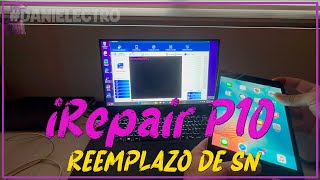 IREPAIR SOLUCION ICLOUD VIEJO IOS  REEMPLAZO SN DE IPAD  P10 [upl. by Sachiko515]