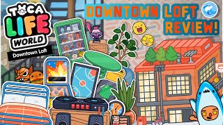 Toca Life World  DownTown Loft Review 🏠Home Designer [upl. by Norraa]