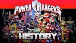 Power Rangers History [upl. by Essirahs]