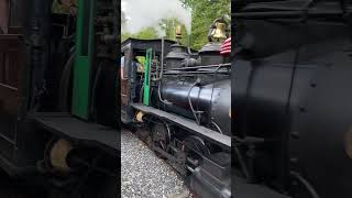 Narrow Gauge Steam engine 9 in Wiscasset ME  June 2022 [upl. by Llenaj208]