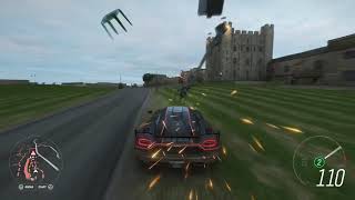 Forza Horizon 4  Bamburgh Castle Danger Sign  3 Stars [upl. by Yovonnda146]