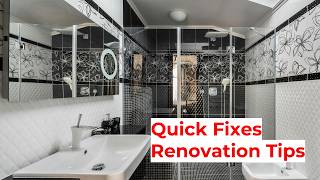 Budget Friendly Bathroom Remodel and renovation Tips [upl. by Artemed254]