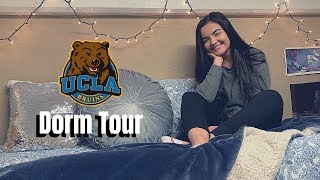 UCLA Dorm Room Tour [upl. by Ellerrehs]