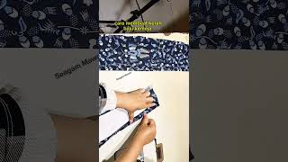 Membuat kerah baju kemeja tutorialmenjahit sewing kerahkemeja menjahitkerah [upl. by Crystie]