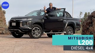 Muy capaz pero la edad ya se nota  Mitsubishi L200 Diésel 4x4 [upl. by Drews]