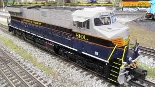 Lionel Norfolk Southern Heritage ES44AC [upl. by Ahslek]