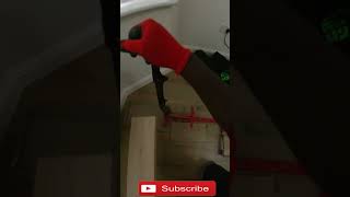 How to cut laminate flooring laminateflooring [upl. by Delgado]