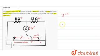 The potentiometer wire AB shown in figure is 40 cm long Where the free end of the [upl. by Landry392]