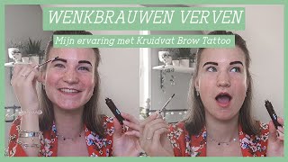 Wenkbrauwen verven budget ★ Mijn Ervaring Met 2 Kruidvat wenkbrauw verf ★ Things2Inspire [upl. by Kalfas2]