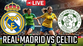 Real Madrid w vs Celtic w live UEFA Womens Champions League [upl. by Grados]