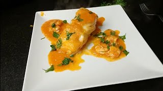 BACALAO CON SALSA DE GAMBAS [upl. by Nimra]