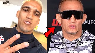 Charles Oliveira Sends Personal Message To Tony Ferguson After UFC Abu Dhabi  MMA NEWS [upl. by Shig991]