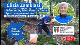 Clizia Zambiasi Orienteering Friuli Venezia Giulia Sport mappe e natura [upl. by Dorion]