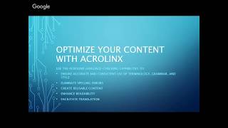 Optimize Your Content Using Acrolinx [upl. by Annirak26]