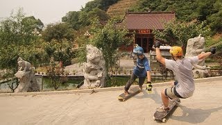 Bustin China with Bruno and Toti  Bustin Boards Co [upl. by Gray]