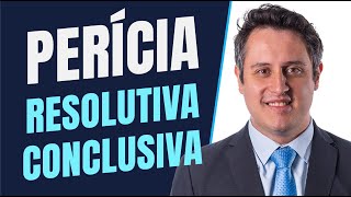 O que é PERÍCIA Resolutiva e PERÍCIA Conclusiva no INSS [upl. by Mick]