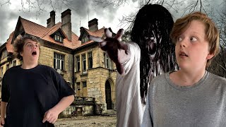 Exploring an Abandoned Haunted Hotel Looking for Ghosts Fun Family Vacation [upl. by Helli]