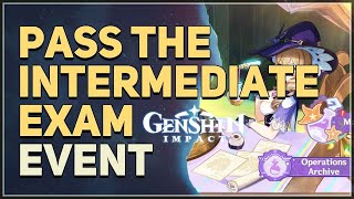 Pass the Intermediate Exam Genshin Impact [upl. by Reese]