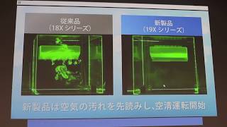 「AI先読み空気清浄」の有無による違い [upl. by Atikin]