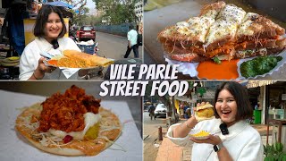 Best Vile Parle Street Food  Dosa Vada Pav Shawarma Chaat amp More [upl. by Undine]