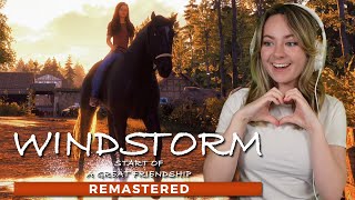 NEW STUNNING HORSE GAME Windstorm Remastered  Pinehaven [upl. by Otiv]