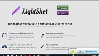 How to take a screenshot with LightShot for Windows and Mac [upl. by Nosnhoj]