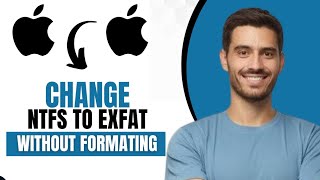 How To Change NTFS To EXFAT Without Formatting On Mac Easy Guide [upl. by Ahsemo]