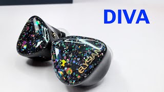 Elysian DIVA 2023 Review  vs DUNU Glacier UM MEST MK III CF Pilgrim amp SA6 MK II [upl. by Teragram337]