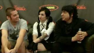 Mindless Self Indulgence  Rock Sound Reading 2008 interview [upl. by Akierdna]