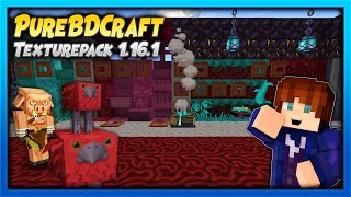 PureBDCraft 1161  Minecraft  Texturepack  Descarga e Instalación 2020 [upl. by Ensoll]